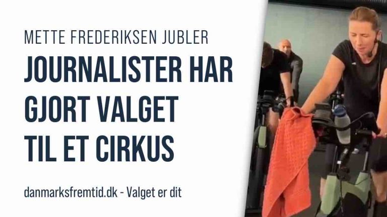 Medierne har gjort valget til et cirkus - BT - Joachim B Olsen - Mette Frederiksen - Spinning - valget er dit - Folketingsvalg 2022