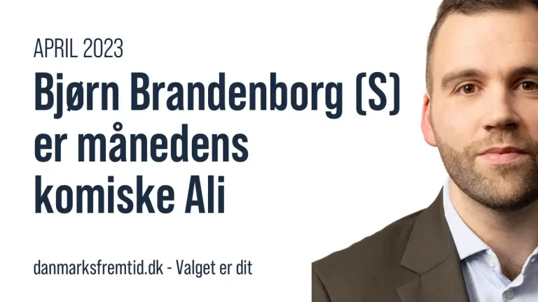 Månedens Komiske Ali - 2023 April - Bjørn Brandeborg - Socialdemokratiet